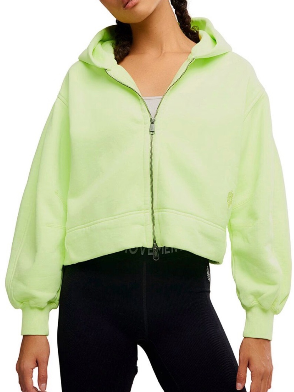 FP Movement A Cut above zip up hoodie NWOT - Picture 6 of 7